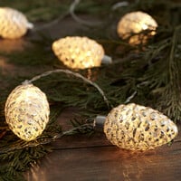 Pine Cone LED String Lights