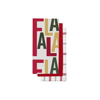 Linges à vaisselle Fa La La - ensemble de 3
