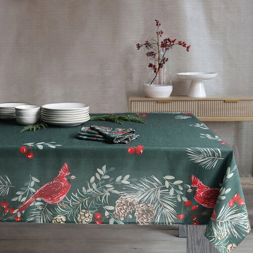 Nappe Cardinaux d'hiver 60 x 90 pouces