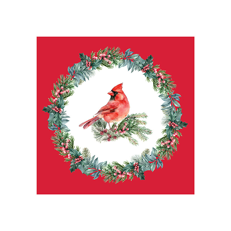 Crown Cardinal Paper Napkins - Photo 1