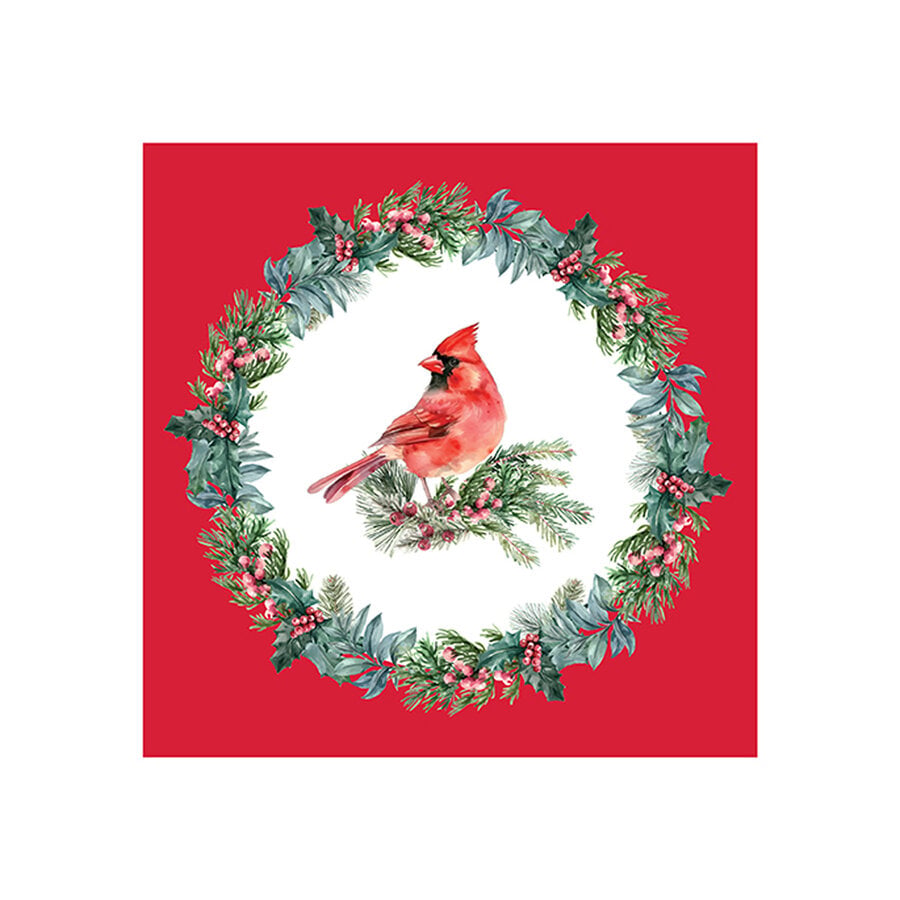 Serviettes de table papier - Couronne Cardinal - Photo 0