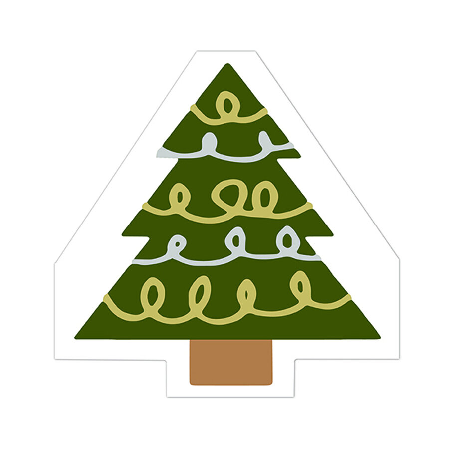 Serviettes de table en papier- format sapin - Photo 0
