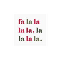 Fa La La Paper Napkins