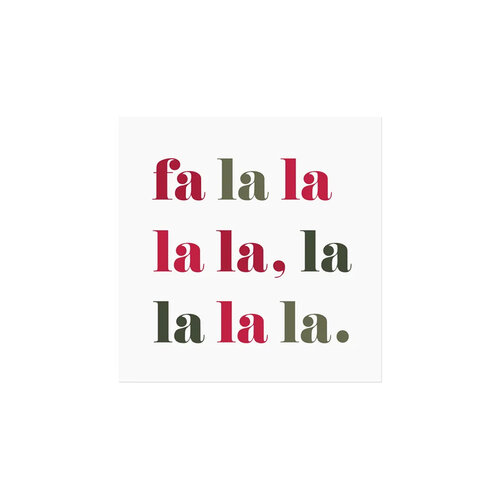 Fa La La Paper Napkins
