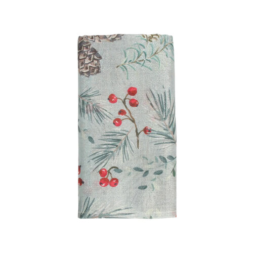 Winter Botanical Napkins Set of 4