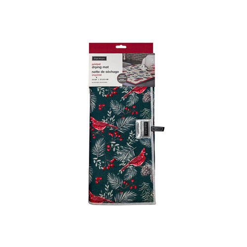 Tapis de séchage Cardinal d'hiver