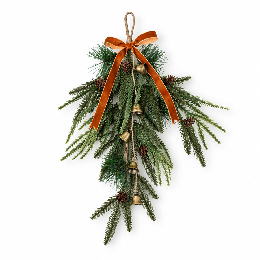 Branche décorative à clochettes alpines - Photo 0