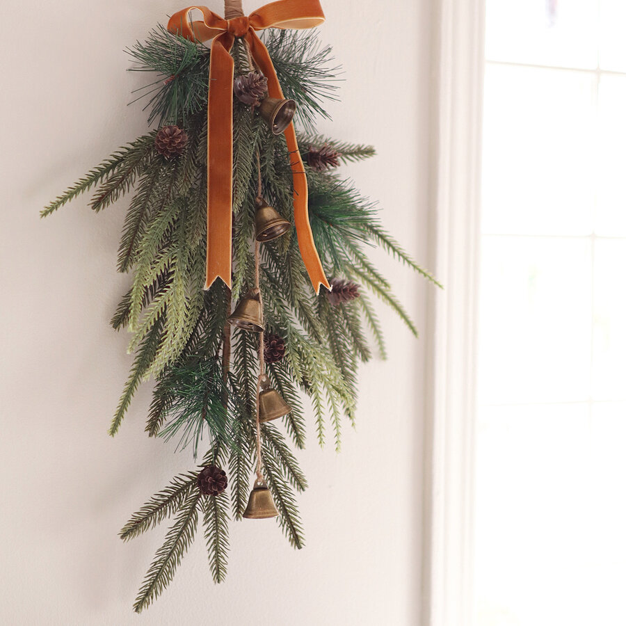 Branche décorative à clochettes alpines - Photo 1