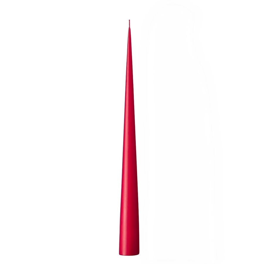 Ester & Erik Cone Taper Candle Matte Winter Berry, 37 cm - Photo 0