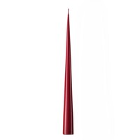 Ester & Erik Dark Wine Lacquered Taper Candle 37 cm