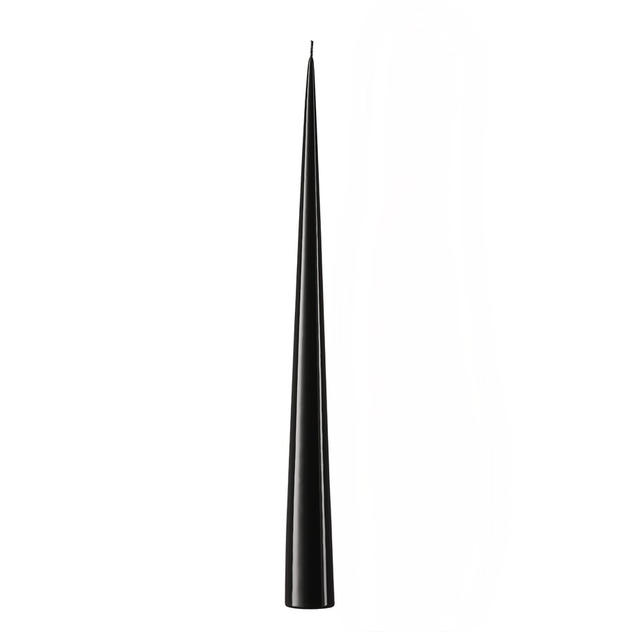 Chandelle Cone Ester & Erik Noir Brut laqué 37 cm - Photo 0