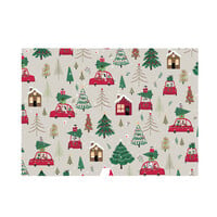 Napperons de papier Paysage de Noël (lot de 24)