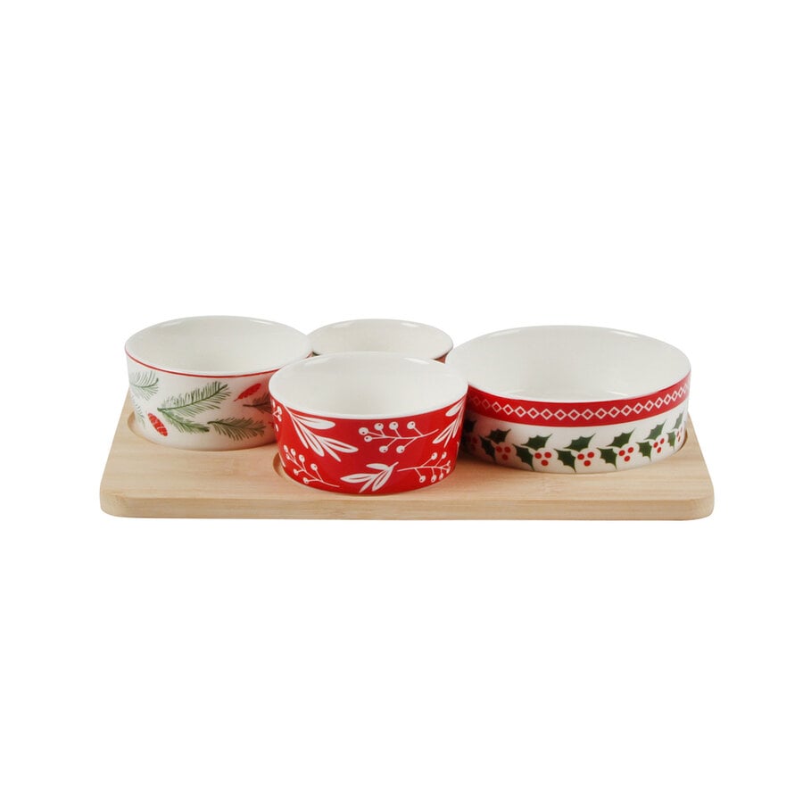 Holly Serving Set, 5 Pieces - Photo 1