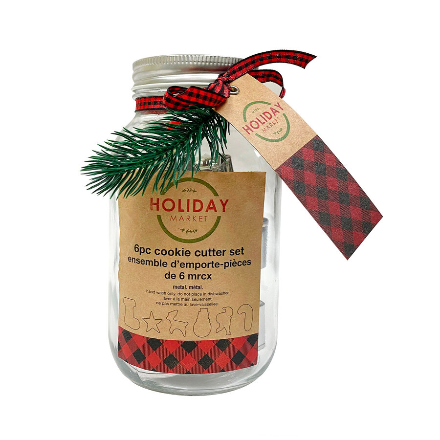 Christmas Jar and Cookie Cutter Set - Photo 0