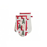 Fa La La Oven Mitts Set of 2