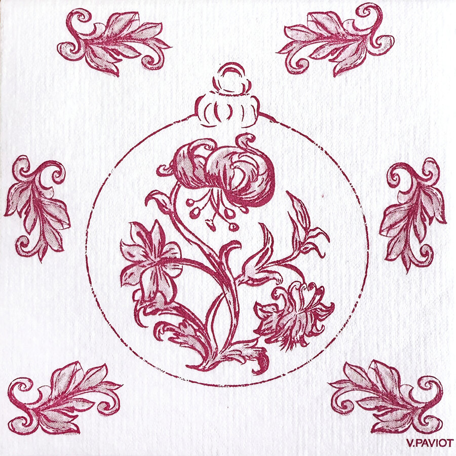 Baroque Ball Cocktail Napkins - Photo 0