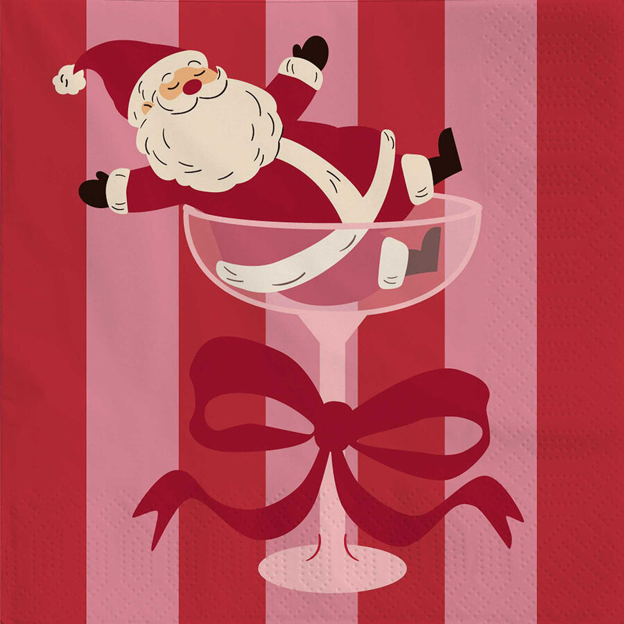 Serviettes de table en papier - Père Noël - Photo 0
