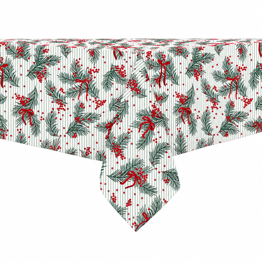 Tablecloth Berries and Loops 60 x 102 inches - Photo 0
