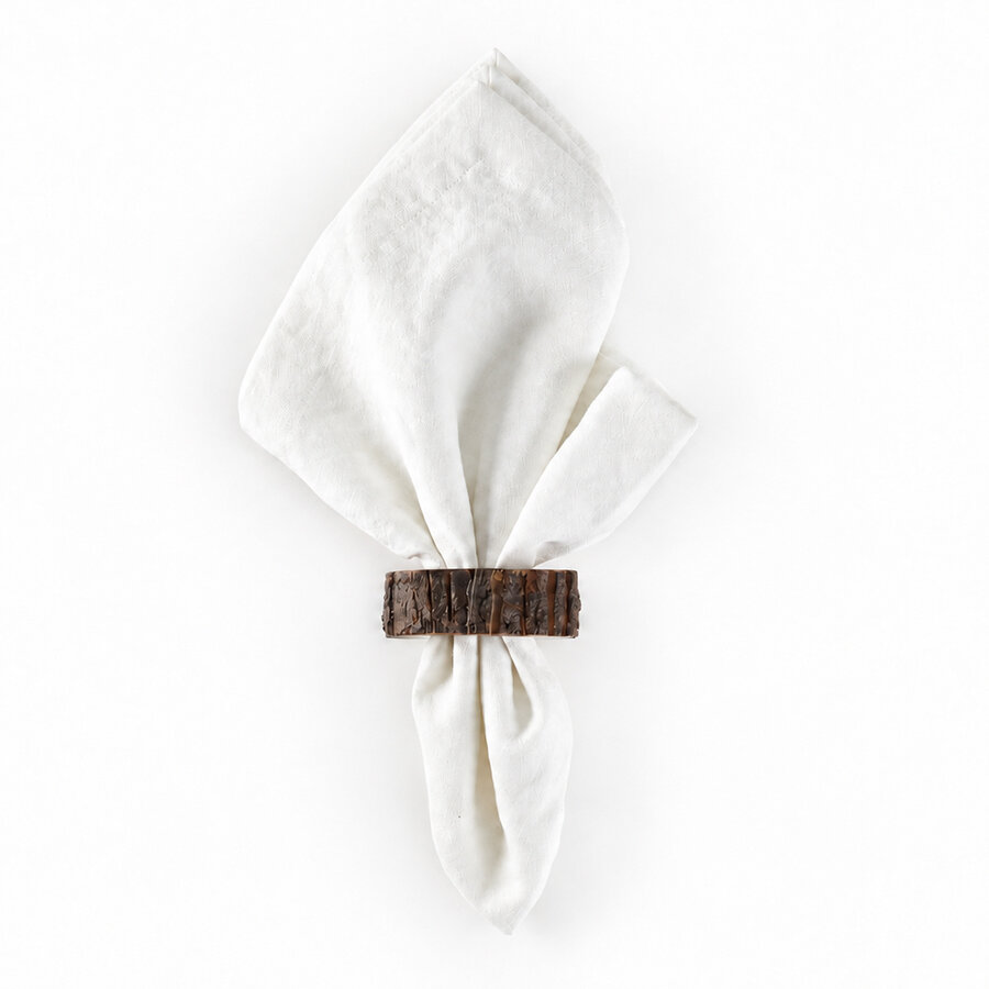 Wood and Bark Napkin Ring - Photo 0