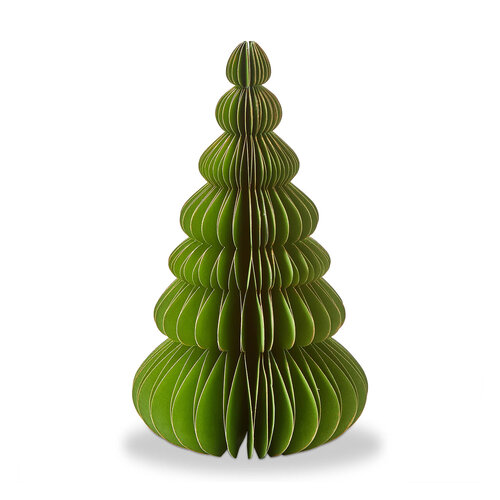 Sapin en papier vert 10 pouces