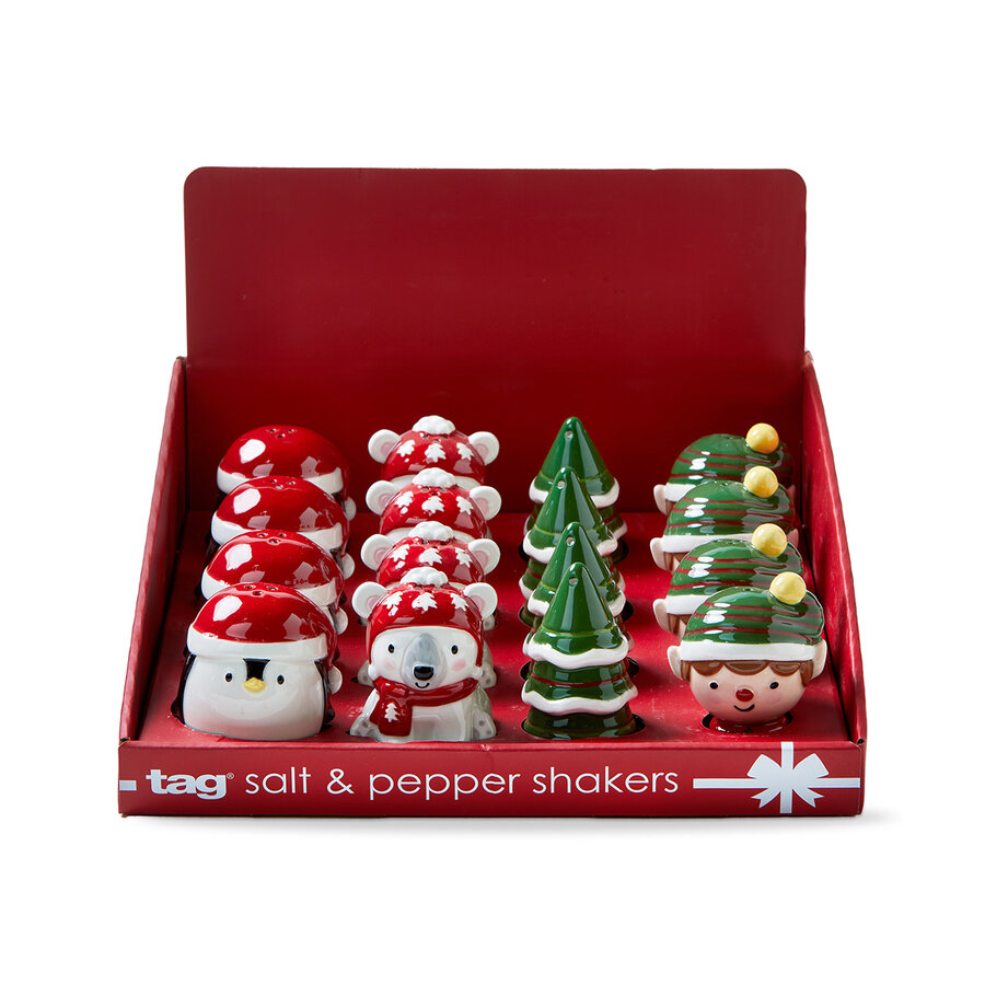 Salière et poivrière Holiday Cheer - Assortis - Photo 1