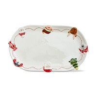 Oval Holiday Tray