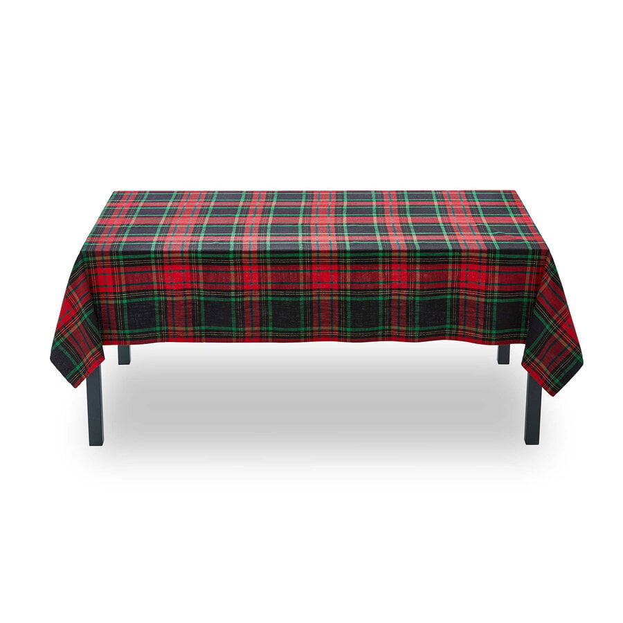 Nappe à carreaux de Noël 60 x 96 pouces - Photo 1