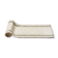 Chemin de table beige à rayures Aspen