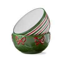 Bols à collation de Noël - ensemble de 2