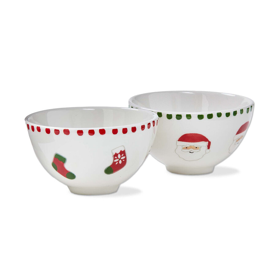 Set of 2 Holiday Cheer 4.5-inch Bowls - Photo 0