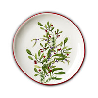 Assiette à salade Baies d'hiver