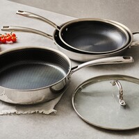 RICARDO 11" (28 cm) Hybrid Deep Frying Pan with Lid