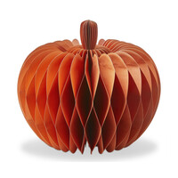 Citrouille en papier orange 12 pouces