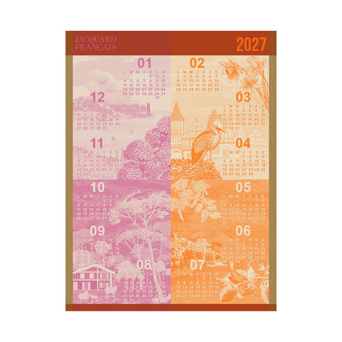 Linge à vaisselle - Calendrier 2027