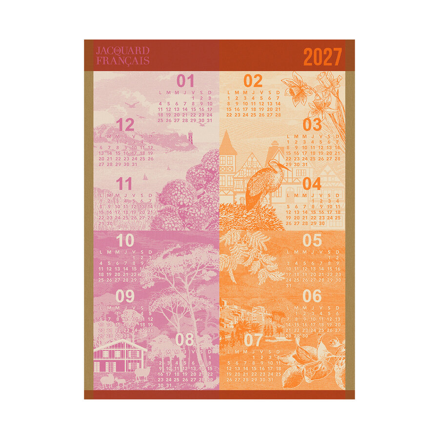 2027 Dish Towel Calendar - Photo 0