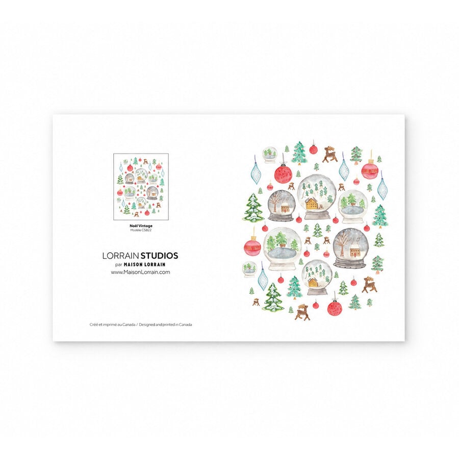 Carte de souhaits - Noël vintage - Photo 0