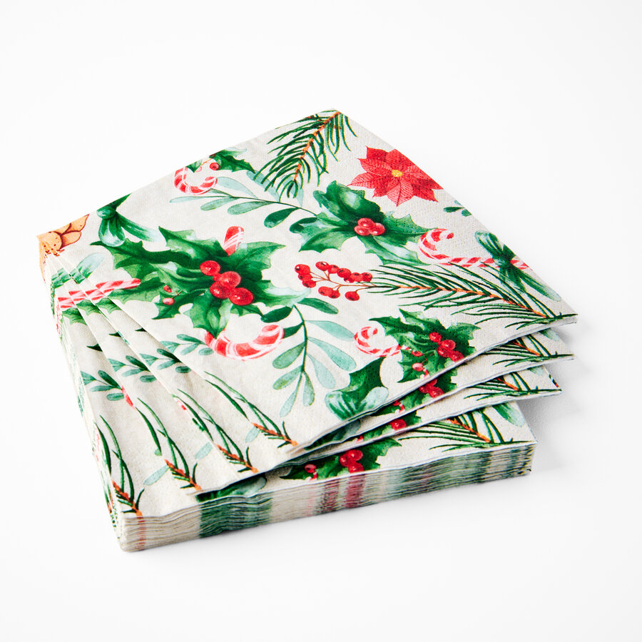 Serviettes de table papier - Délice saisonnier - Photo 0