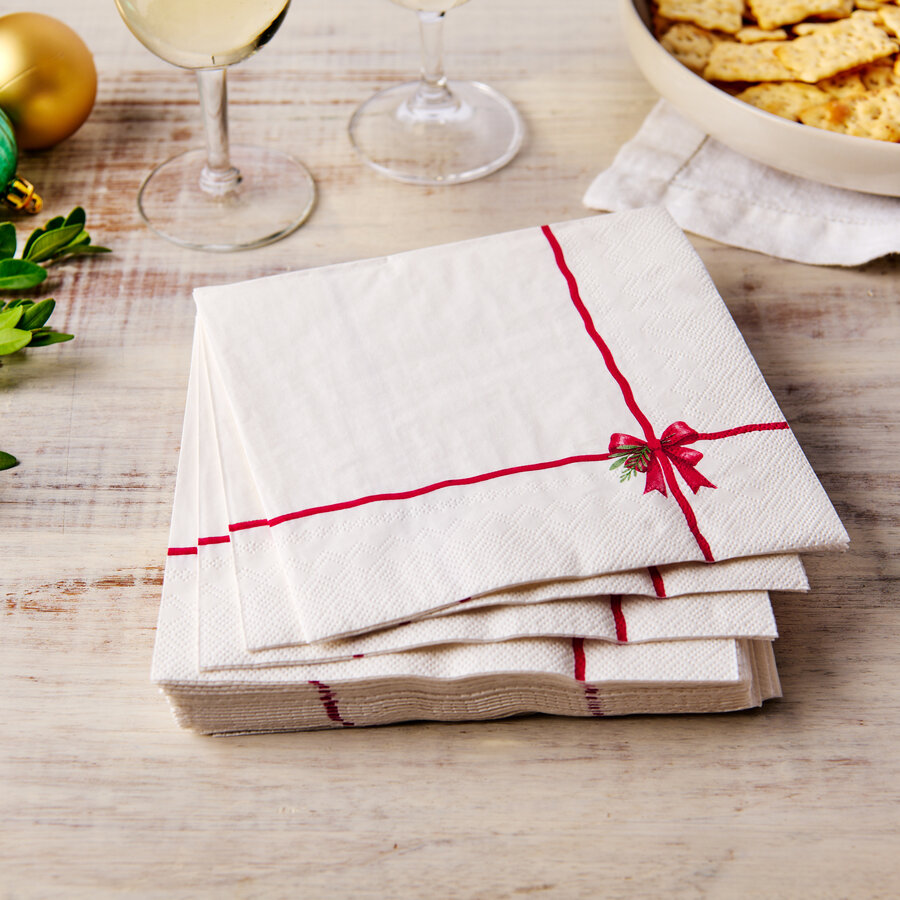 Small Gift Bow Paper Napkins - Photo 2