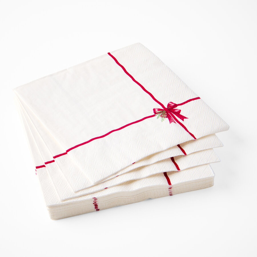 Small Gift Bow Paper Napkins - Photo 1
