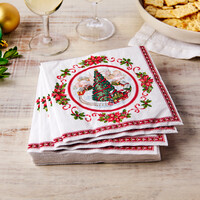Serviettes de table papier Train in Town