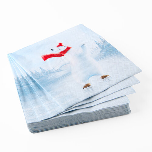 Dancing on Ice Paper Napkins