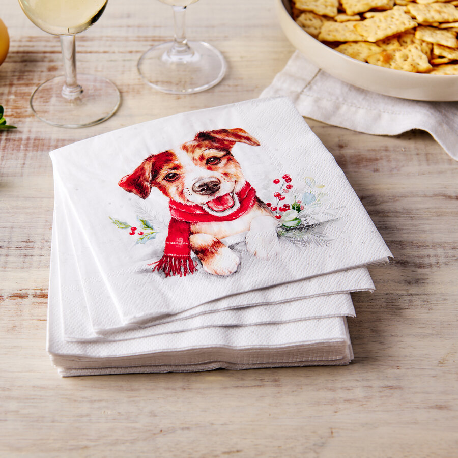 Serviettes de table papier Louie - Photo 2