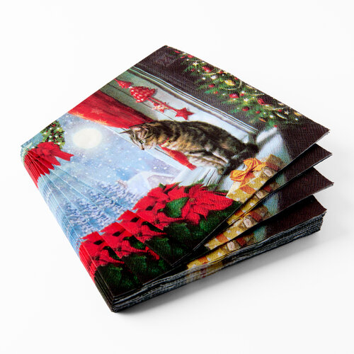 Serviettes de table papier - Moment paisible