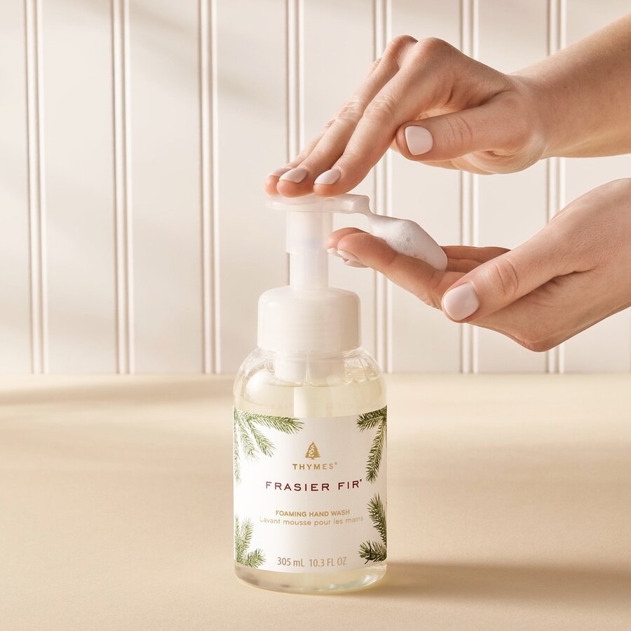 10.3 oz Frasier Fir Foaming Hand Wash - Thymes - Photo 2