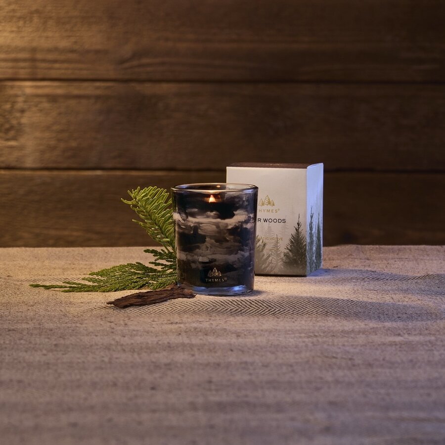 Bougie votive petite Noir Woods AUT 025 *SS - Photo 1