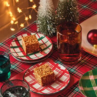 Nappe à carreaux Holiday Tartan 60 x 84 po N026
