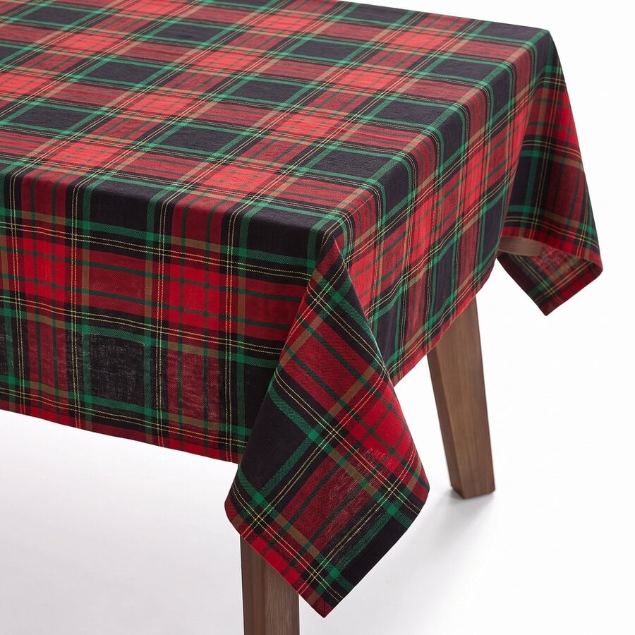 Nappe à carreaux de Noël 60 x 96 pouces - Photo 0