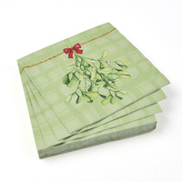 Serviettes de table en papier motif Gui