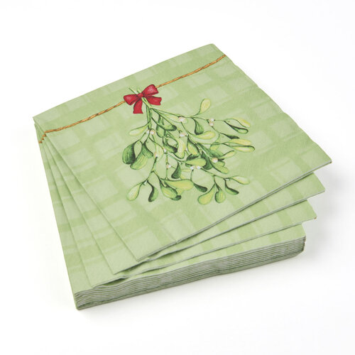 Serviettes de table en papier motif Gui