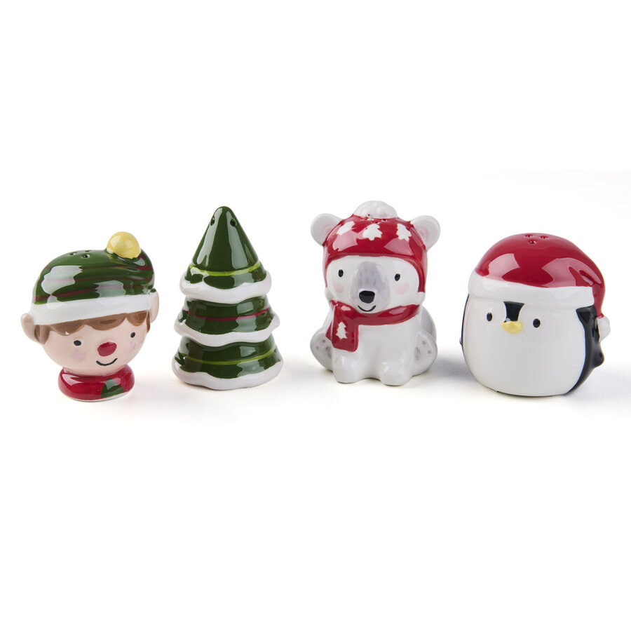 Salière et poivrière Holiday Cheer - Assortis - Photo 0